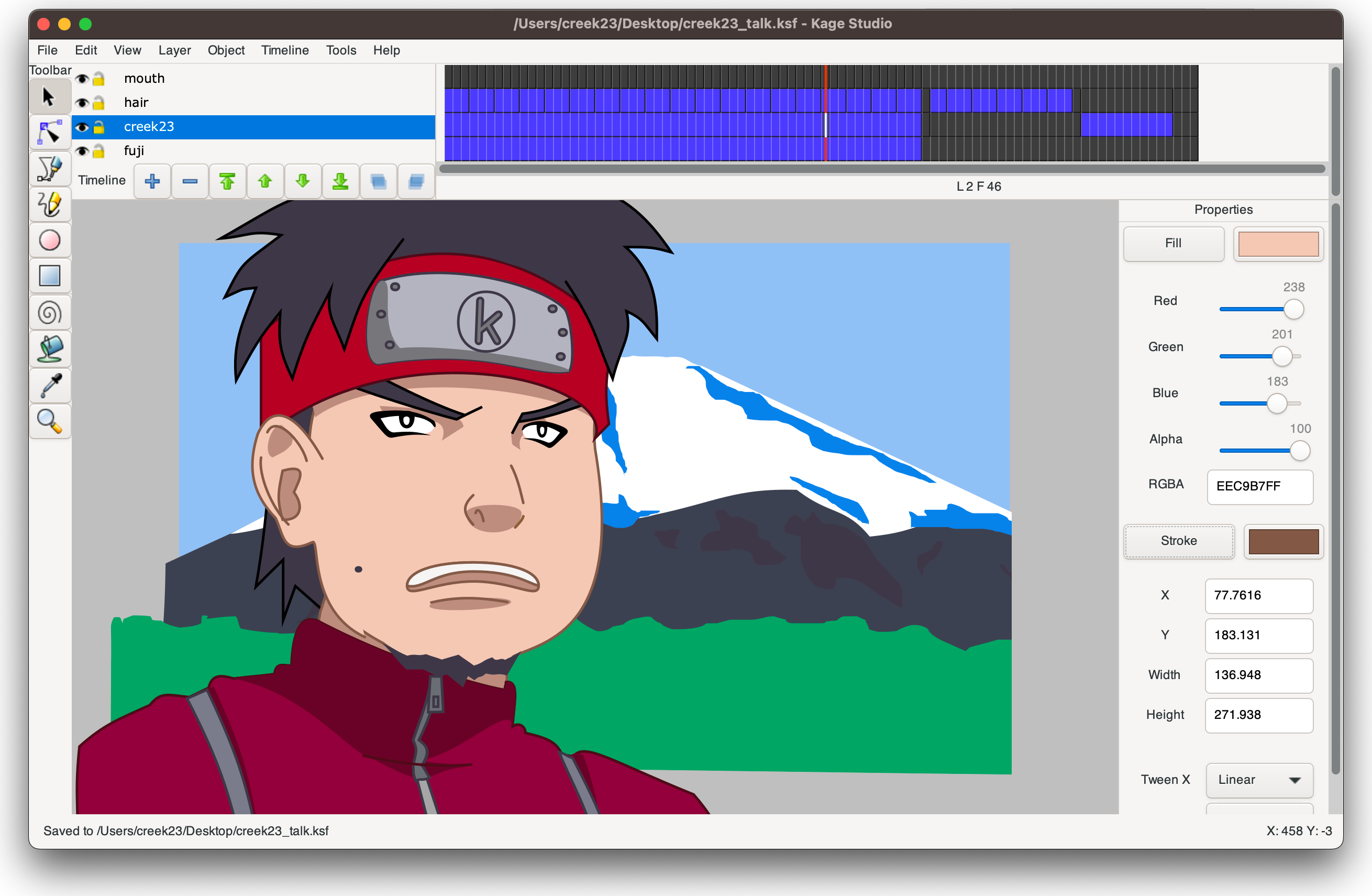 Kage Studio | A simple Free and Open Source 2D Animation software for  Windows, Mac, and GNU/Linux [r0]